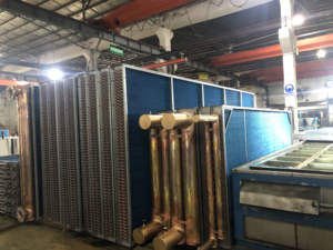 <span class=keywords><strong>Aleta</strong></span> de aluminio personalizada y condensador de aire de tubo, bobinas de condensador, enfriador refrigerado por aire, intercambiador de calor - Product Image 2