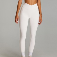 Pantalon de sport taille haute amincissant et rehausseur de fessiers en Spandex/Nylon pour la course, le fitness et le yoga, grandes tailles, transfrontalier