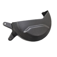 Carenado de Fibra de Carbono Real Carbonart para Ducati Hypermotard 698 Mono 2024/2025, Cubierta del Motor - Nuevo