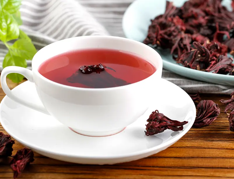 Qys Kruidenthee Detox Bloem Hibiscus Roselle Suikervrije Ijs Frisdrank En Gewichtsverlies Zwarte Thee Gemaakt In China