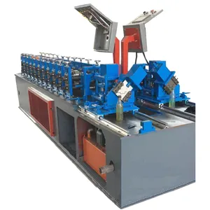 Botou Huayang Automatic Steel Profile Drywall Track And Stud Double Head Line Light Steel Framing Roll Forming Machine For Sale