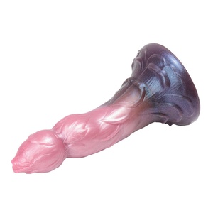 DL-B2011 Alien Cannibal Flower Dildo de Doble Capa de Silicona, Tapón Anal, Estimulador de Punto G para Masturbación Vaginal Femenina, Proveedor de Artículos Sexuales - Product Image 3