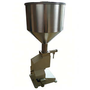 Machine de remplissage manuelle à commande au pied pour pâtes et garnitures - pour beurre de cacahuète, confiture en emballages papier/plastique/bois - Product Image 2