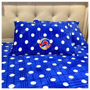 Bán Buôn Sọc Chăn 3-Mảnh Thiết Lập Flannel Lông Cừu Chăn Set Cho Nhà - Product Image 2