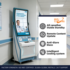 Kiosco de Autoservicio con Pantalla Táctil, Pago por Código QR, Escáner de Códigos de Barras, Terminal para Elevadores, Función SDK, Pantalla LCD OEM para Aeropuertos, 1 Año de Garantía - Product Image 6