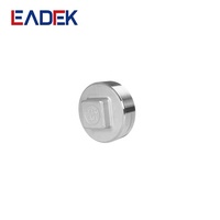 Raccord de tuyauterie en fonte filetée 1/2 BSP, embout hexagonal en acier inoxydable, bouchon carré, prix d'usine, haute pression, femelle 316 SS, mâle, 2 pièces