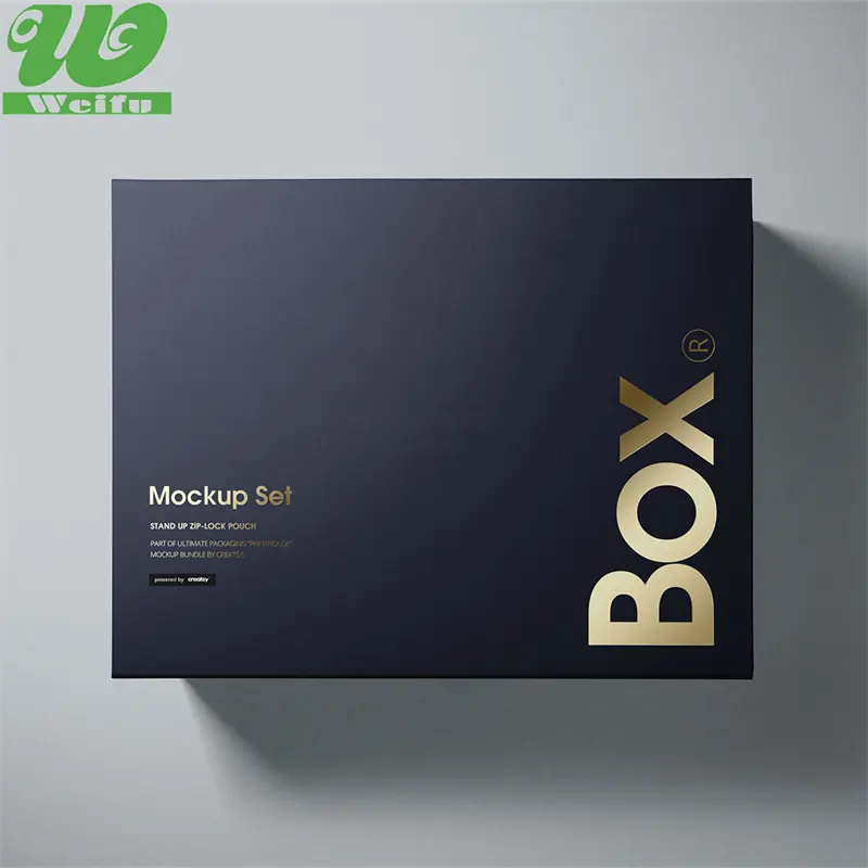 Logotipo de impresión personalizado cartón rígido lujo solapa abierta zapato magnético plegable embalaje caja de regalo ropa cajas de papel plegables