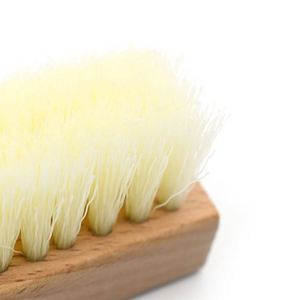 Cepillo de Limpieza de Zapatos al por Mayor con Mango de Madera y Plástico, Cepillo de Pelo Suave de Cerdo para Limpiar Zapatillas - Product Image 4