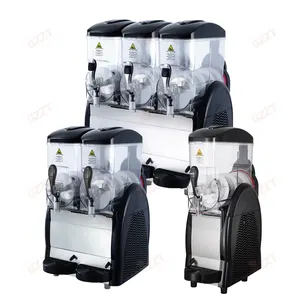 Smoothies milkshakes sucos Fabricante com luz LED Slush Machine CE Aprovado Múltiplos Usos Comerciais 12L 24L 36L Slush Machine