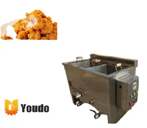 2022 Hot Economical Ready To Ship Fully Automatic Continuous Waffle Footlong French Fries Making Frying Machine For Restaurant