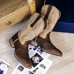 <span class=keywords><strong>Botas</strong></span> Vaqueras de Alta Calidad con Goodyear Welt para <span class=keywords><strong>Hombre</strong></span> Tallas Grandes, <span class=keywords><strong>Botas</strong></span> de Cuero de Vaca Duraderas para Música Country - Product Image 4