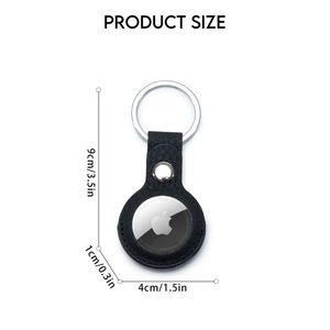 <span class=keywords><strong>Porte</strong></span>-clés en cuir véritable pour <span class=keywords><strong>airtag</strong></span> - Product Image 4