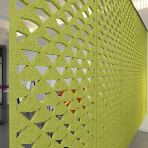 Pantallas colgantes acústicas con cancelación de ruido, divisores de habitación acústicos de fibra de poliéster y fieltro de mascotas - Product Image 2