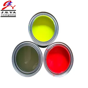 Cor da lâmpada UV Pigmento anti-falsificação tinta fluorescente vermelha verde amarela