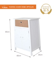 Gabinete de almacenamiento de tela de madera plegable, tocador, muebles para el hogar, sala de estar, casa de campo, entrada, Bar, hogar, oficina, sótano