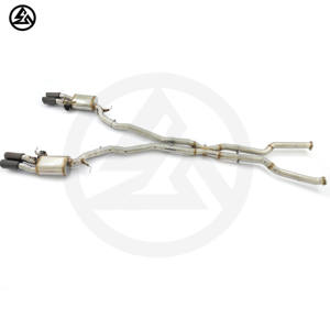 Escape CSZ en Existencia para <span class=keywords><strong>BMW</strong></span> M5 <span class=keywords><strong>E60</strong></span> 5.0L <span class=keywords><strong>V10</strong></span> 2005-2011, Silenciador con Válvulas, Catback con Control Remoto, Escape de Acero Inoxidable - Product Image 2