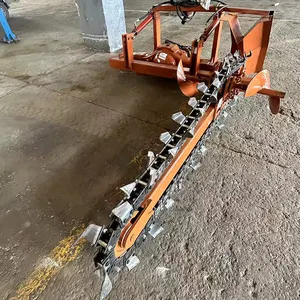 China Agricultural Machinery Chain Trencher Chainsaw Trencher Chain Trencher For Tractor