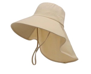 Sombrero de Sol de Ala Ancha Estilo Formal 2024, Unisex, Protección UV, Protección para el Cuello, para Pesca, Ciclismo, Viajes, Uso Diario, Ajustable - Product Image 4