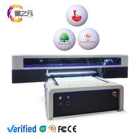 Terbaik Format besar Flatbed UV Ink Printer 6090 KT papan kaca akrilik logam PVC kondisi baru 1 tahun garansi harga pabrik