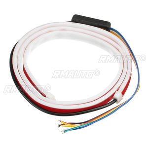 Feux de coffre arrière de voiture 5 modes, multicolores RGB, bande LED dynamique pour frein, clignotant et avertissement, 120cm 150cm - Product Image 5