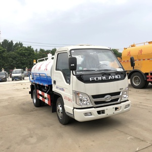 Foton piccoli fogna di aspirazione e la pulizia camion, 3000 litri acque reflue camion per la vendita - Product Image 3