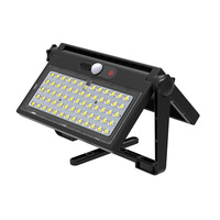 10W lampe solaire panneau solaire mural IP65 PIR capteur de mouvement LED lumière solaire Rechargeable multifonctionnel lampes de jardin solaires