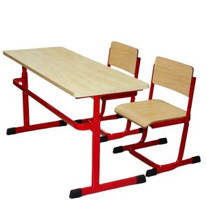 Escritorio y Silla Doble Moderna para Adultos, Mesa de Estudio Ajustable de Madera en Color <span class=keywords><strong>Blanco</strong></span> <span class=keywords><strong>Tiza</strong></span>, Según se Requiera - Product Image 5