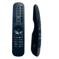 Télécommande vocale à code fixe HUAYU BT-LG01 pour téléviseurs LG LED 3D 4K Smart