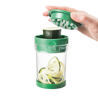 Gadget de cuisine simple et pratique, coupe-légumes en spirale multifonction, mini hachoir à aliments, écologique
