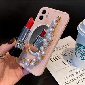 Funda <span class=keywords><strong>de</strong></span> tpu para teléfono móvil <span class=keywords><strong>Samsung</strong></span>, <span class=keywords><strong>carcasa</strong></span> trasera con espejo y cadena <span class=keywords><strong>de</strong></span> Metal para <span class=keywords><strong>Samsung</strong></span> S20 Fe A72 A32 A31 <span class=keywords><strong>A21S</strong></span> A12 - Product Image 5