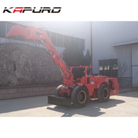 Kapuro 0.2cbm Gold Mining Equipment with Core Components in Mexico Underground Excavator Loader