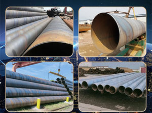 Spiral pipa las ketebalan 12mm untuk jembatan Piling Spiral pipa CE bersertifikat - Product Image 4