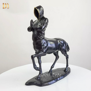 Estatua de <span class=keywords><strong>Centauro</strong></span> de bronce fundido, figura de tamaño natural, escultura de hombre a la venta - Product Image 6