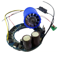 Motor BLDC Tiga Fasa DC 90W DC310V /AC220V Kecepatan Tinggi 3 Tahap Penggerak 110000rpm Mesin Listrik untuk Pengering Rambut Dyson Saluran Udara