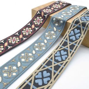 For Manufacturer Factory Fashion Jacquard logo Thick Wide Custom <b>Dog</b> Leash Collar Printed Polyester Nylon Belt Bag Strap Webbing - Product Image 1