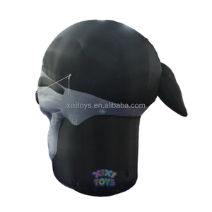 XIXI TOYS Custom Halloween Party Events Decoraciones 3M <span class=keywords><strong>H</strong></span> Gigante Inflable Scary Skeleton Skull, Inflable Skull Head Spooky Prop - Product Image 6