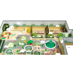 Aire de jeux commerciale intérieure de 660 m² avec équipement de parc de jeux intérieur de 3,4 m pour enfants, équipement de jeux souples pour enfants - Product Image 2