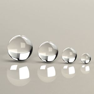 Lente de bola óptica de cristal de cuarzo JGS1 1mm de diámetro 2mm 3mm 4mm 5mm por encargo - Product Image 4
