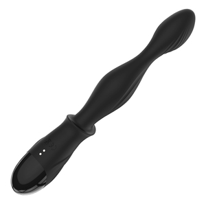 Vibrateur anal à 10 vitesses rechargeable par USB, étanche, avec perles vibrantes, flexible, en silicone, <span class=keywords><strong>pour</strong></span> hommes/femmes, stimulateur de la prostate - Product Image 5