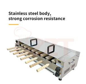 Horno <span class=keywords><strong>de</strong></span> Convección a Gas <span class=keywords><strong>para</strong></span> Producción Comercial <span class=keywords><strong>de</strong></span> Donas, Conos <span class=keywords><strong>de</strong></span> Helado, Kurtos Kalacs y Pasteles <span class=keywords><strong>de</strong></span> Chimenea - Product Image 4