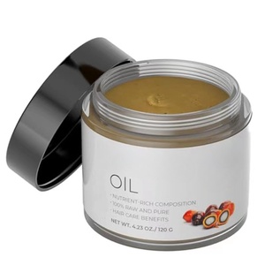 Huile de Batana 100% Pure et Biologique, Colorée, Format Moyen, Marque Privée OEM, Élimine Efficacement les Pointes Fourchues, Augmente la Brillance des Cheveux - Product Image 1