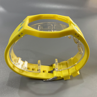 BEEFLYPOWER Bracelet de montre connectée en silicone respirant et souple pour kit de protection Royal Pop