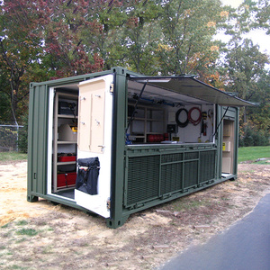 Chi phí thấp ánh sáng thép có thể gập lại <span class=keywords><strong>container</strong></span> văn phòng gấp prefab nhà để bán Modular đúc sẵn nhà - Product Image 3