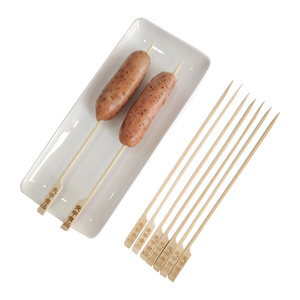 Thân thiện với môi trường dùng một lần dã ngoại ngoài trời 25cm xiên tre xiên pháo sắt - Product Image 5