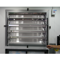 Nouveau Muhe entrée d'air électrique PP/plastique ferme bétail volaille serre Ventilation fenêtre manuel automatique 1 an de garantie