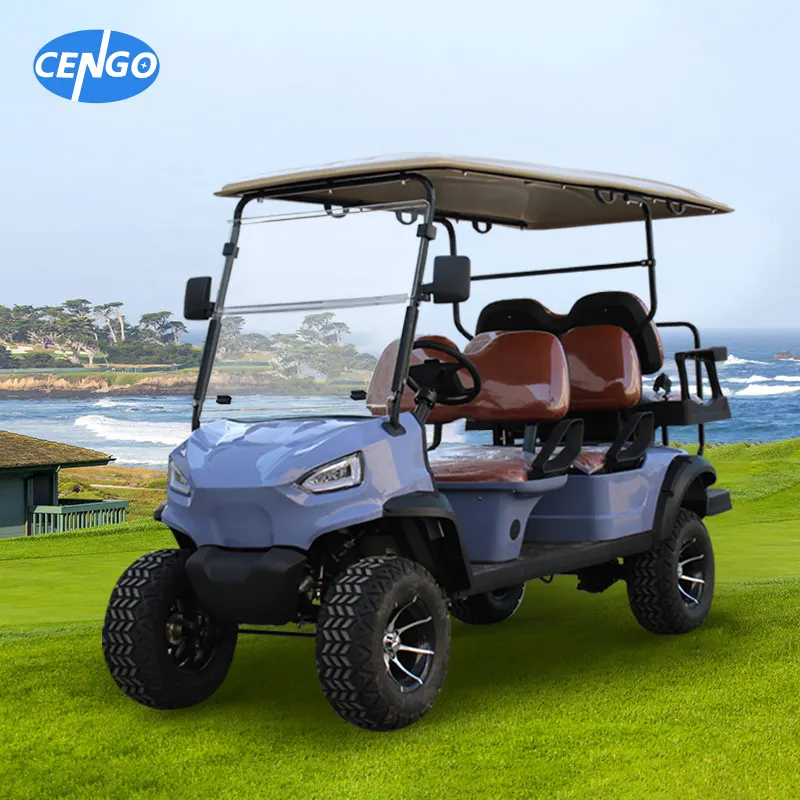 New style 6 passage capacity Electric lifted golf carts for utility sightseeing club car