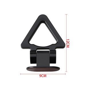 Anneau de remorquage triangulaire ABS pour modification extérieure de voiture, style racing, adhésif universel - Product Image 6