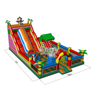 Ngoài Trời Inflatable Sân Chơi Lâu Đài Bounce Nhà Trung Quốc Nhà Máy - Product Image 1