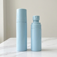 Bouteille en plastique PET vide personnalisée bleue, rose, noire, blanche, 60 ml, 80 ml, 100 ml, 120 ml, pour cheveux, corps, cosmétiques, vaporisateur fin, soins de la peau