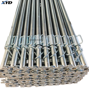 قضبان عمود فولاذية قابلة للتعديل ، سقالات ، سطح مجلفن بالغمس الساخن ، قوة عالية حديثة للبناء - Product Image 2